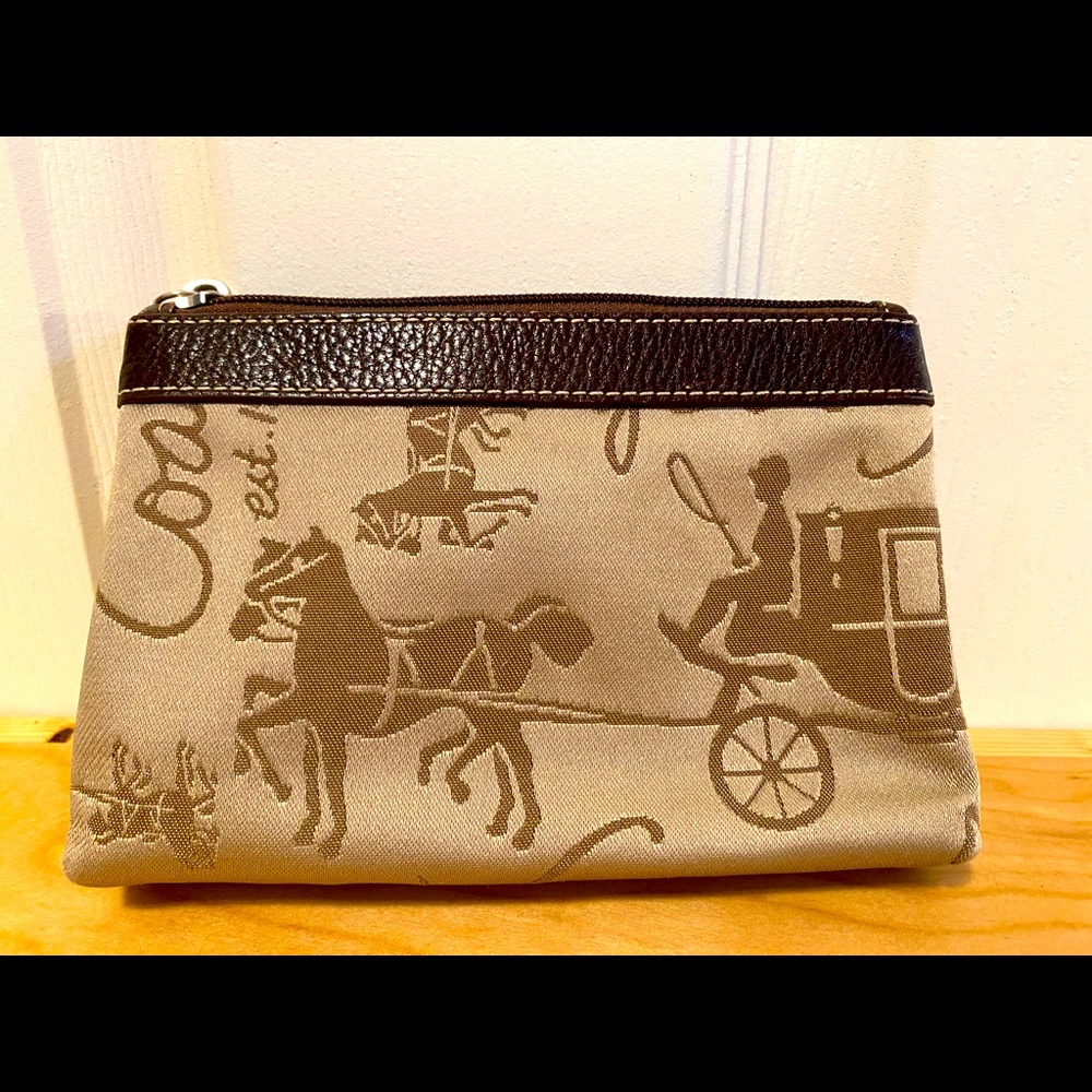 Coach traditional Coach wristlet